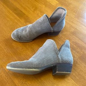 Lucky Brand Booties 7 VGUC Brown Tan